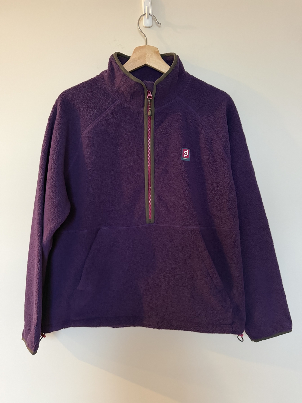 Peloton Half-Zip Fleece Pullover - Plum/Purple - Women's M - NWT